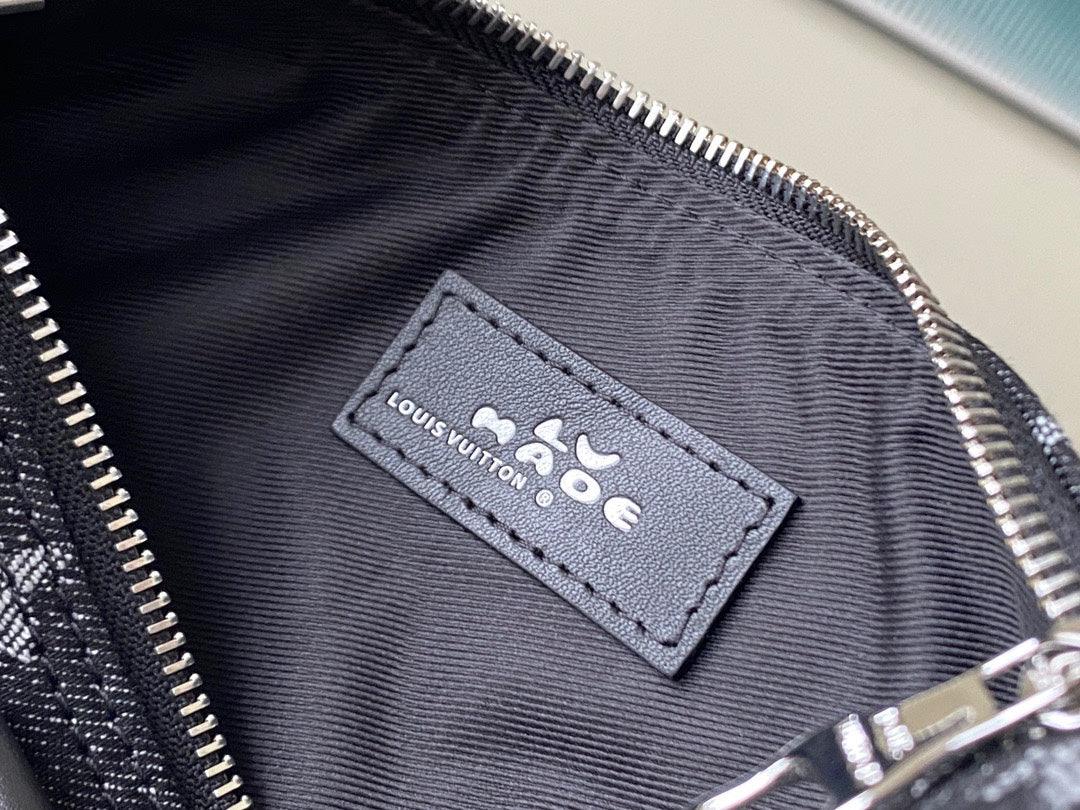 SO - New Fashion Women's Bags LV Nigo Monogram Drip Taurillon A090 sneakerhypes