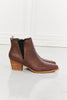 Load image into Gallery viewer, MMShoes Back At It Point Toe Bootie in Chocolate - sneakerlandnet