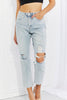 Load image into Gallery viewer, Vervet by Flying Monkey Stand Out Full Size Distressed Cropped Jeans - sneakerlandnet