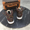 Load image into Gallery viewer, Custom Air Jordan 1 x LV Logo sneakerhypes