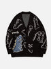 Load image into Gallery viewer, Sneakerland® - Dinosaur Cartoon Pattern Knit Cardigan
