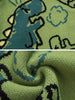 Load image into Gallery viewer, Sneakerland® - Dinosaur Cartoon Pattern Knit Cardigan