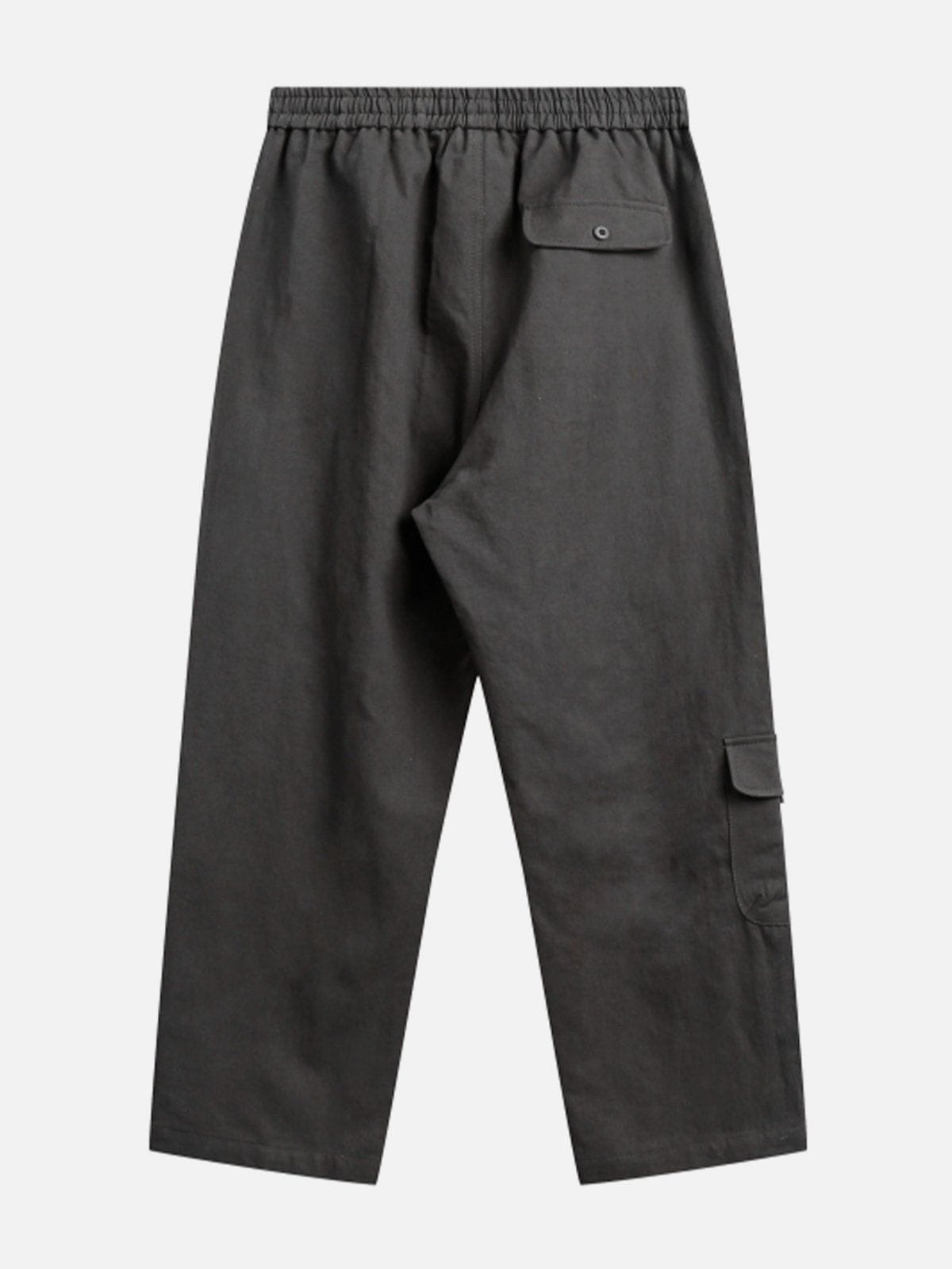 Sneakerland® - Irregular Pocket Design Cargo Pants