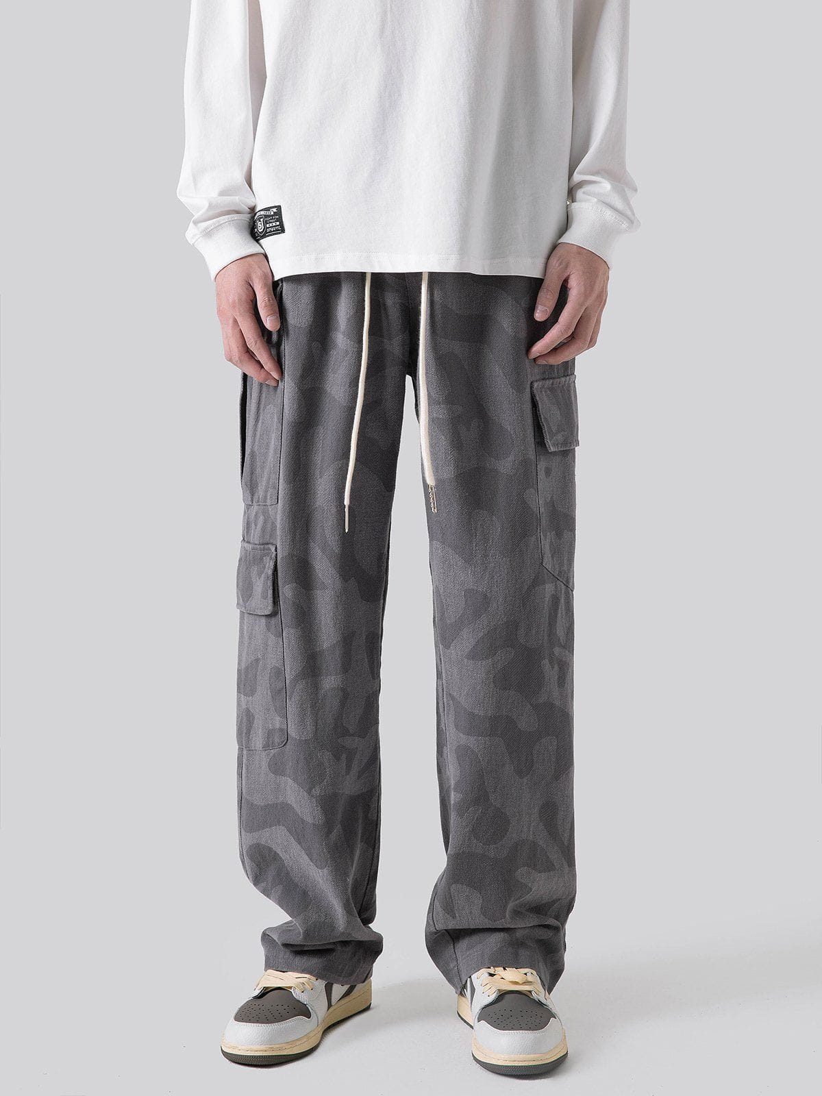 Sneakerland® - Large Multi-Pocket Cargo Pants