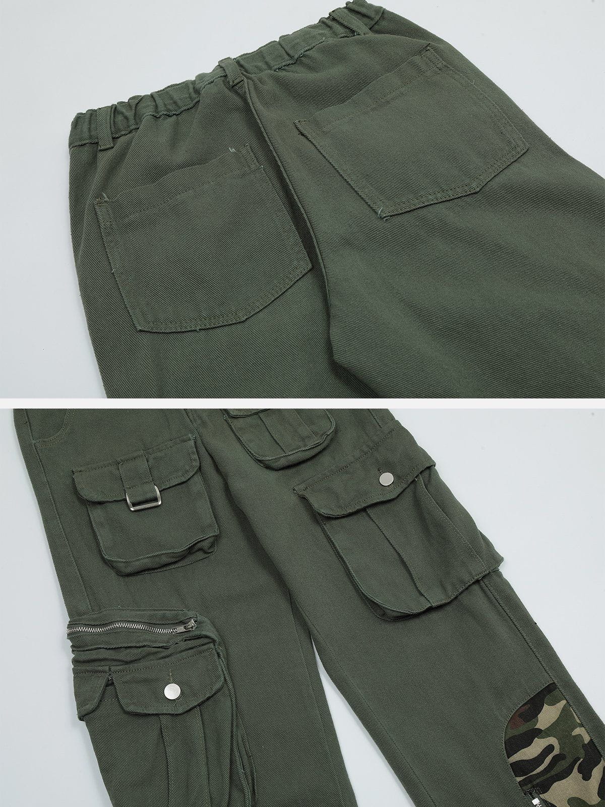 Sneakerland® - Multi-pocket Cargo Pants