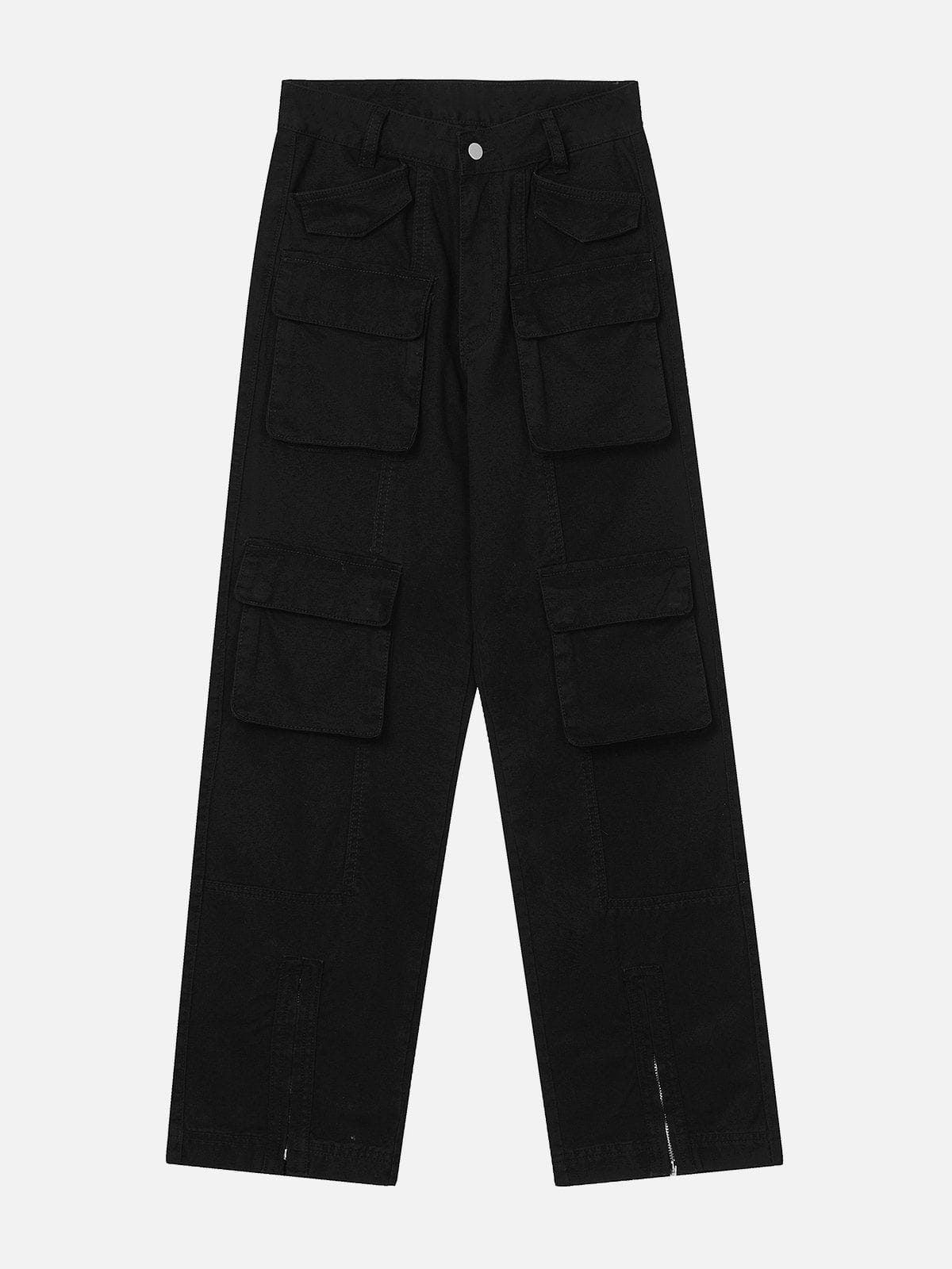 Sneakerland® - Pocket Patchwork Cargo Pants