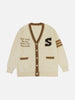 Load image into Gallery viewer, Sneakerland® - &quot;S&quot; Embroidery Color Matching Cardigan