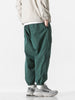 Sneakerland® - Solid Color Drawstring Cargo Pants