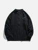 Load image into Gallery viewer, Sneakerland® - Solid Color Letter Embroidery Cardigan
