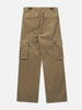 Sneakerland® - Solid Corduroy Multi Pocket Cargo Pants