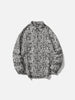 Load image into Gallery viewer, Sneakerland® - Vintage Rectangle Print Shacket