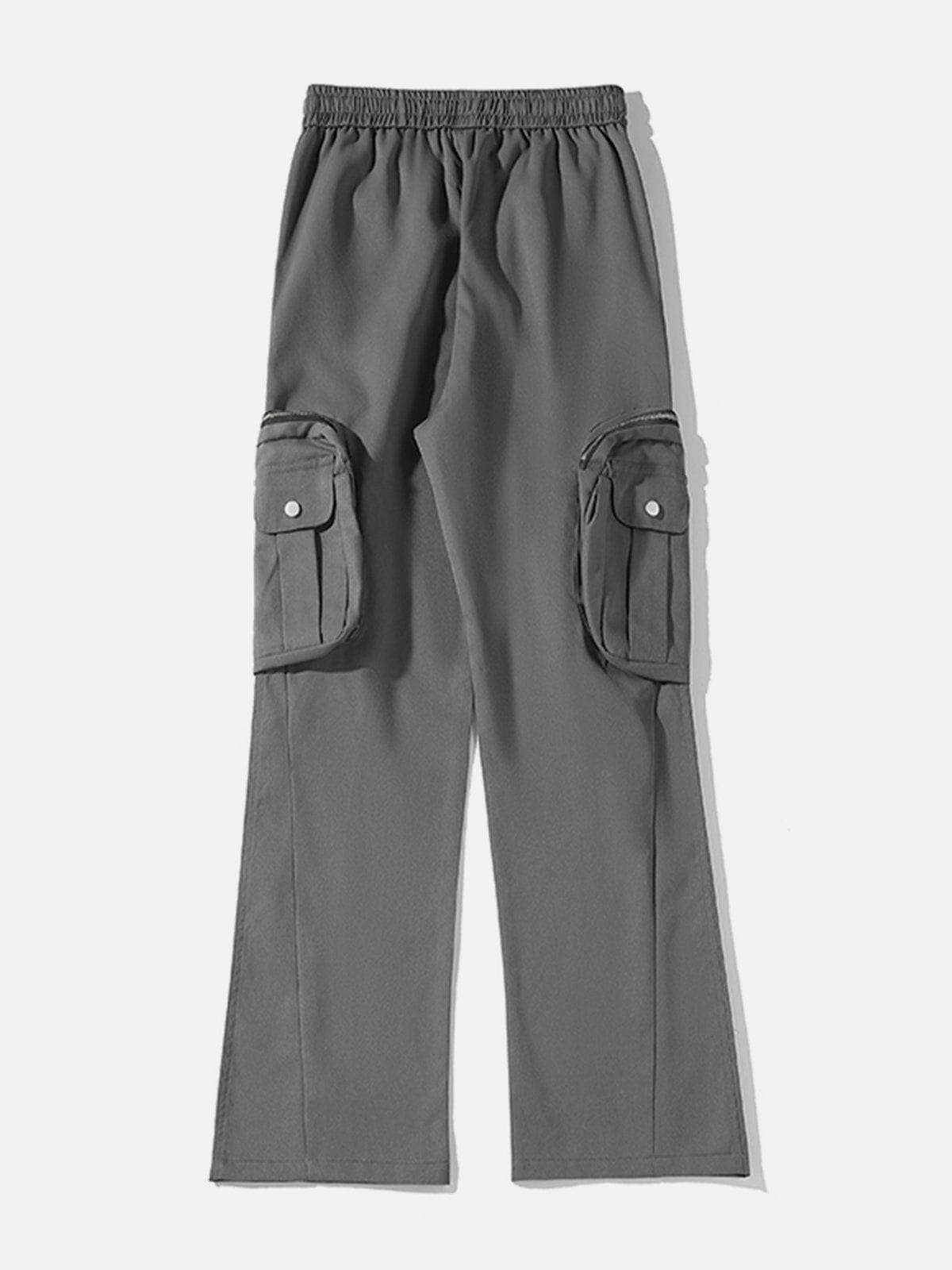 Sneakerland® - Zip Multi-Pocket Cargo Pants